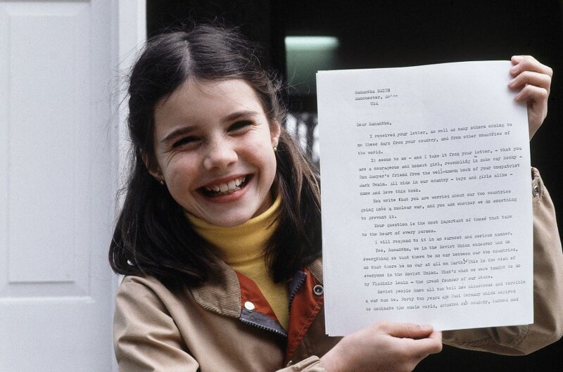 37 лет назад, 7 июля 1983 года Советский Союз посетила с визитом американская школьница Саманта Смит – Самые лучшие и интересные посты по теме: История, люди, россия на развлекательном портале Fishki.net